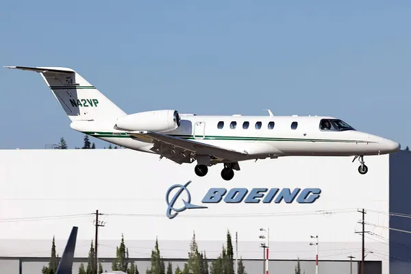 Citation CJ4 aircraft exterior