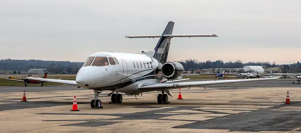 Hawker 800XP aircraft exterior