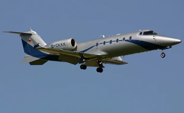 Learjet 60 aircraft exterior